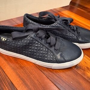 Women's Tory Burch Navy Blue Sneakers